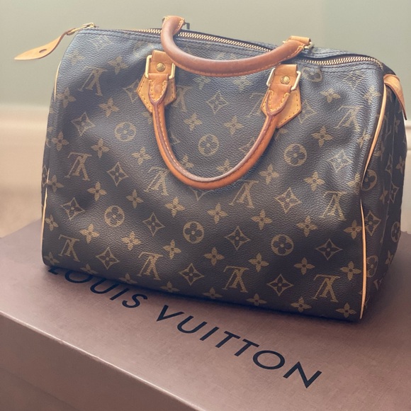 Auth LOUIS VUITTON Speedy 30 SD0096 Monogram Canvas Handbag - Picture 13 of 17